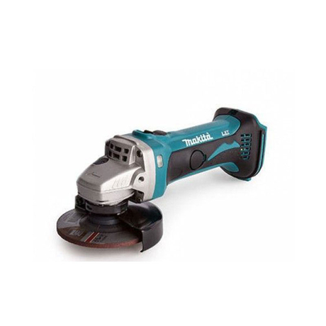 Makita DGA402RME 18V/4.0Ah 115mm angle grinder