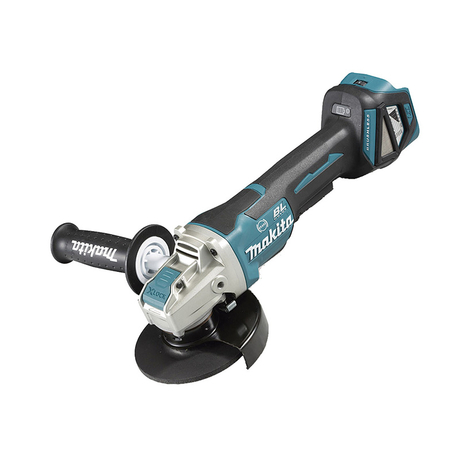 Makita DGA519RTJ 18V/5.0Ah battery 125mm angle grinder with squeeze switch