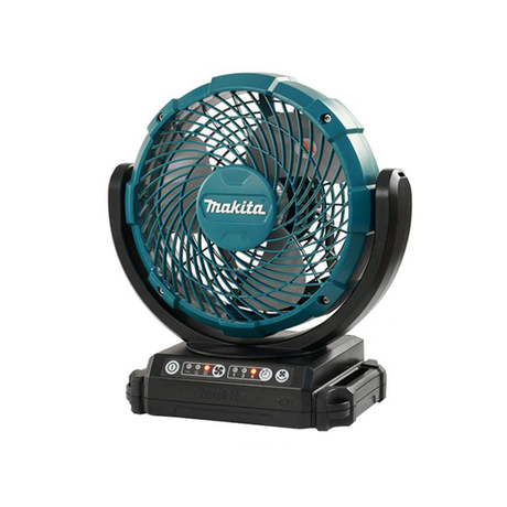 Quạt dùng pin và điện 18V/6.0Ah Makita DCF102Z