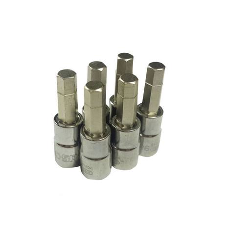 Đầu tuýp mũi lục giác 1/4 inches 8mm Sata 21205