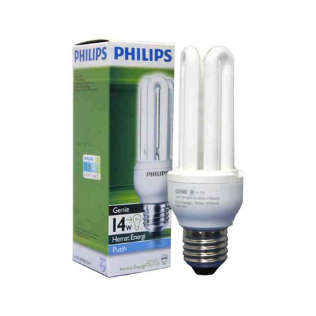 Philips Genie 14W E27 Compact LED Bulb White Light
