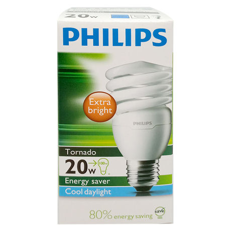 Philips Tornado 20W E27 Compact LED Bulb White Light