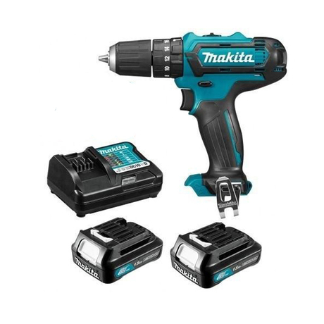 Máy khoan búa, vặn vít pin 12V/1.5Ah Makita HP333DSYE