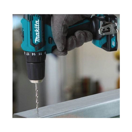 Máy khoan búa, vặn vít pin 12V/1.5Ah Makita HP333DZ không pin và sạc