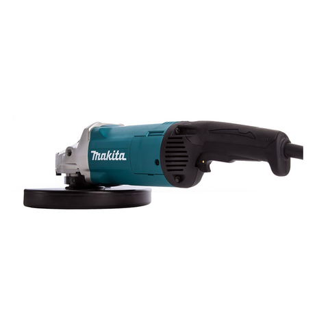 Angle grinder 230mm/2000W Makita GA9061R squeeze switch