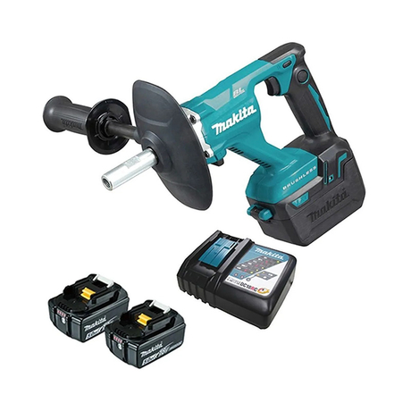 Máy trộn sơn 165mm pin 18V/5.0Ah Makita DUT130RTE