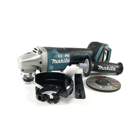 Makita DGA418Z 18V 100mm angle grinder without battery and charger