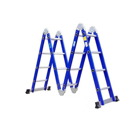 Thang nhôm gấp đa năng 4 đoạn Advindeq ADM104