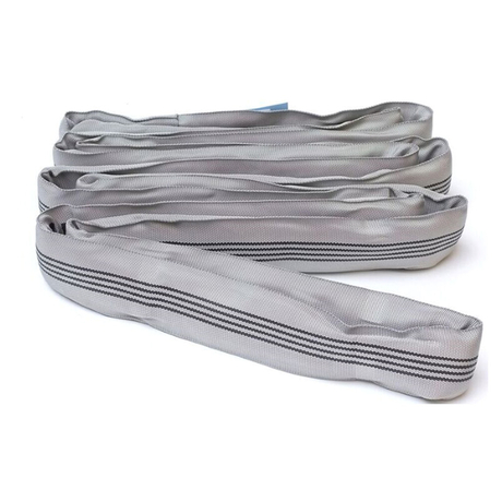 ADTech R4T-6M 4 ton round fabric cable 6m long