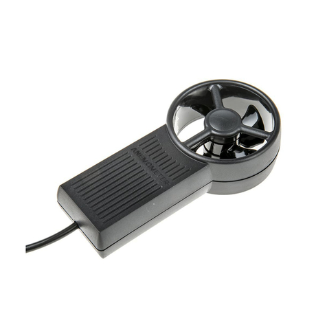 RS PRO 1232202 wind speed, air, temperature meter