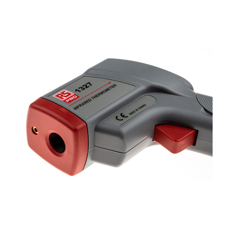 Nhiệt kế hồng ngoại +500°C RS PRO 1232216