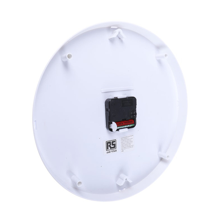 RS PRO 4409568 300mm Wall Clock