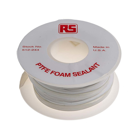 PTFE adhesive tape 2m, 7x2.5mm RS PRO 512244