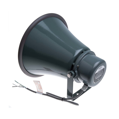 Metal speaker 30W, IP66 RS PRO 5350316