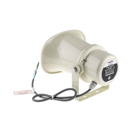 Loa nhựa 10W, IP66 RS PRO 5350322