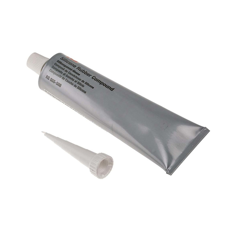 Silicone adhesive 100g RS PRO 555588 transparent