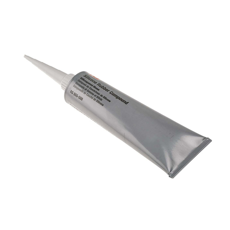 Silicone adhesive 100g RS PRO 555588 transparent