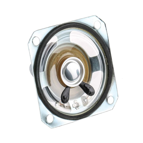 Round speaker driver 1W, 8Ω RS PRO 6284715