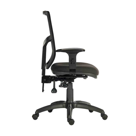 RS PRO 1970401 fabric folding swivel chair, load capacity 150kg