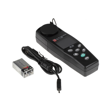 Light intensity meter 20-20,000 Lux RS PRO 1065312