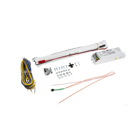 Bộ đèn chiếu sáng khẩn cấp 38W RS PRO 4663330