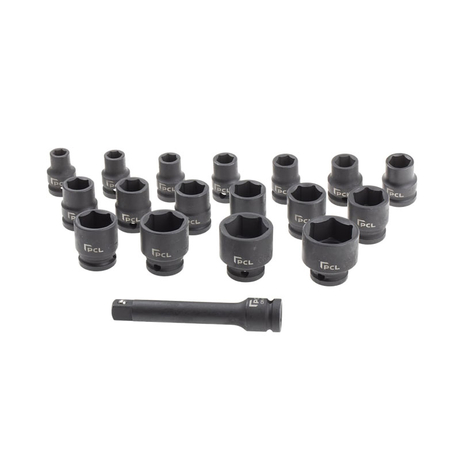Socket Set 10-30mm RS PRO 1370908 (17 pieces)