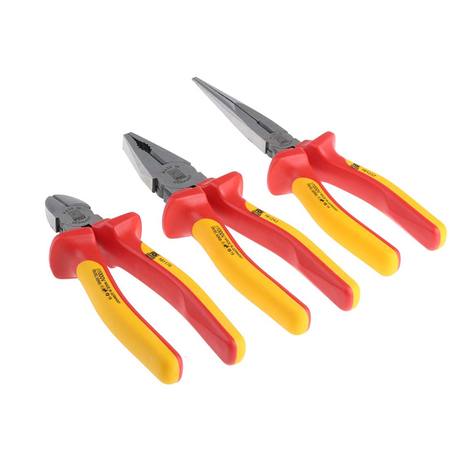 Bộ kìm cách điện RS PRO 161158 (3 chi tiết)