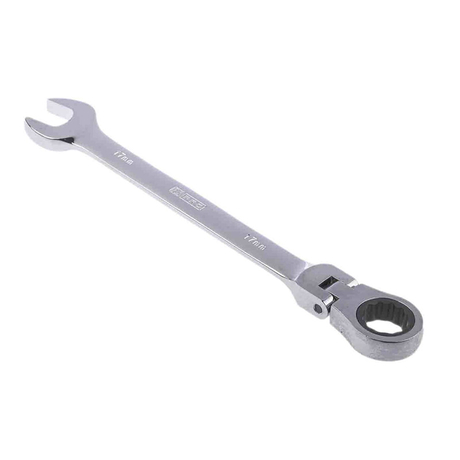 Cờ lê vòng miệng lắc léo tự động 17mm RS PRO 487218