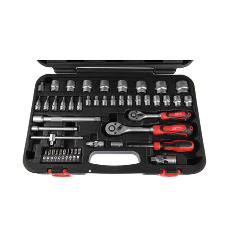 Bộ tuýp vặn 1/4 - 3/8 inch RS PRO 8179242 (46 chi tiết)