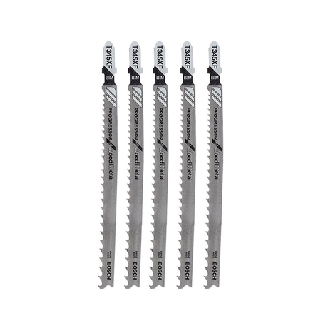 Bộ 5 lưỡi cưa lọng T 345 XF BOSCH 2608634994