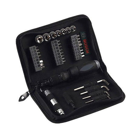 BOSCH 2607019506 Multi-purpose Screwdriver Bit Set of 38