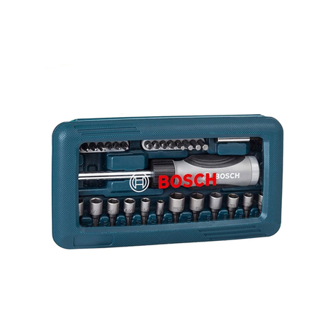 BOSCH 2607017399 46-piece multi-purpose screwdriver set