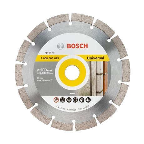 Đĩa cắt kim cương đa năng 180x22.2mm BOSCH 2608603331
