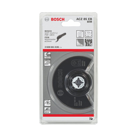 Wood and metal cutting blade 85mm BOSCH 2608661636