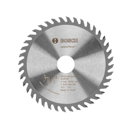 Wood saw blade 40 teeth 110x20mm BOSCH 2608644190