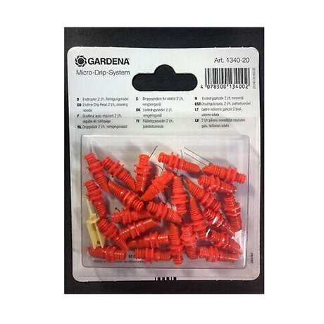 Set of 25 drip irrigation heads 2l/h Gardena 01340-20
