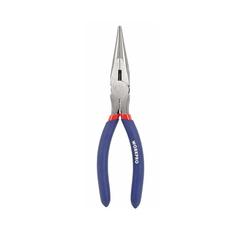 WORKPRO W031027 8 inch/200mm long needle nose pliers