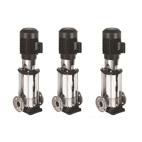 EBARA EVMSG3 5F5/0.55 0.75HP vertical centrifugal pump
