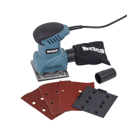 Máy chà nhám vuông 240W WESCO WS4151