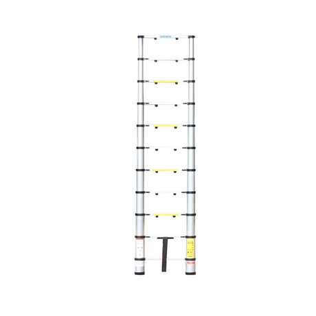 Sumo ADT310B single 11-step telescopic aluminum ladder