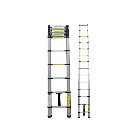 Sumo ADT314B single 15-step telescopic aluminum ladder