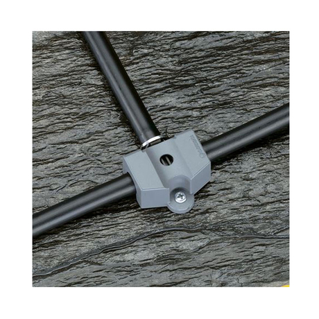 Gardena 08380-20 1/2" Irrigation Pipe Fitting Kit with 2 Brackets