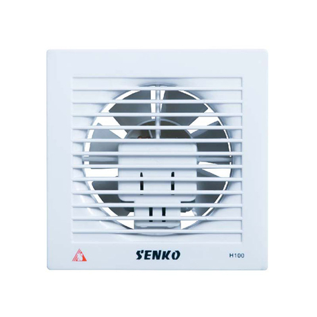 Quạt hút gió âm tường 1 tấc SENKO H100