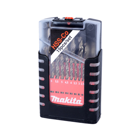 HSS-G Metal Drill Bit Set 19pcs MAKITA D-50463