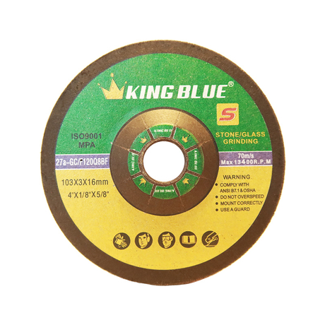 KingBlue D3-100x3.0 S Granite Grinding Stone (GC120)