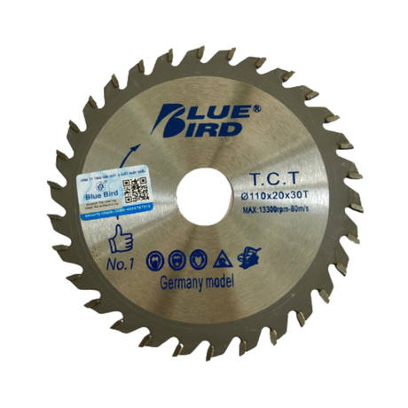 BlueBird X1-110x30T Wood Saw Blade