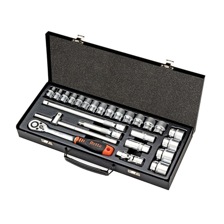 Bộ cần lực, đầu nối 25 chi tiết 1/2 inch Retta RLT2502