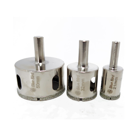 BlueBird BB-75MM Glass Drill Bit