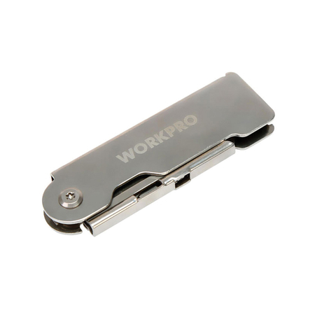 Dao rọc cáp gấp gọn 10cm màu trắng Workpro W011020
