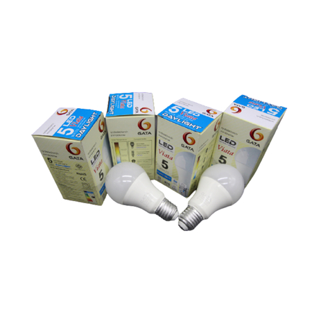 Bóng đèn LED 5W đuôi E27 Gata TL01-5D ánh sáng trắng